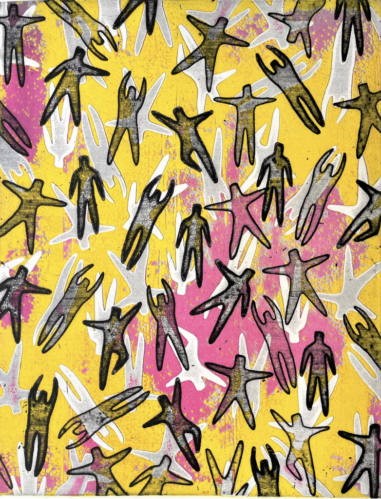 gravure de Takumax, Vivre à sa guise (2022)