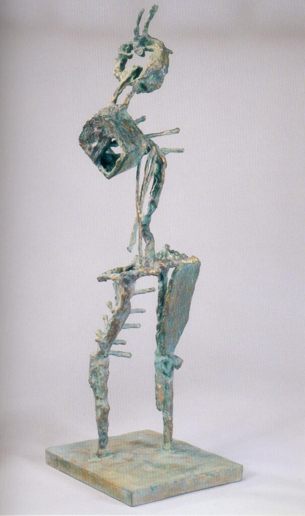 Wang Chung-Pei, sculpture en bronze, 1995.