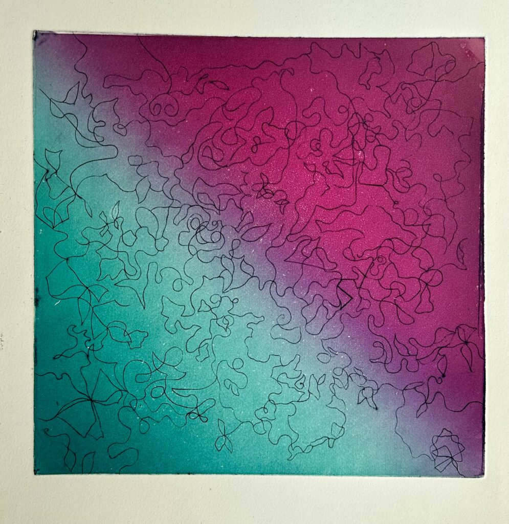 gravure de Rio Tachiiri, Contradiction (2026)
