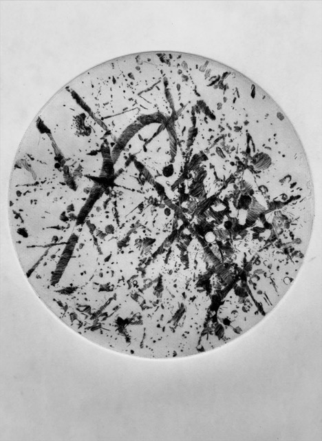 gravure de Rong Guo, Sillage VII (2025)